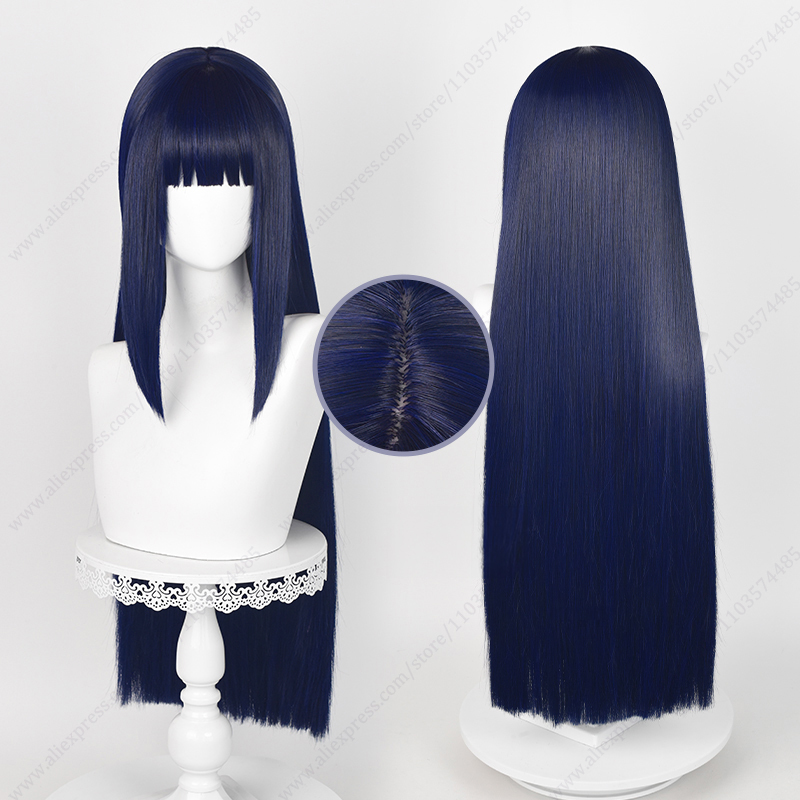 Synthetic Braided Wigs For Black Women - 日向ひなた コスプレウィッグ ブルーブラック 女性用ヘア アニメ ハロウィン