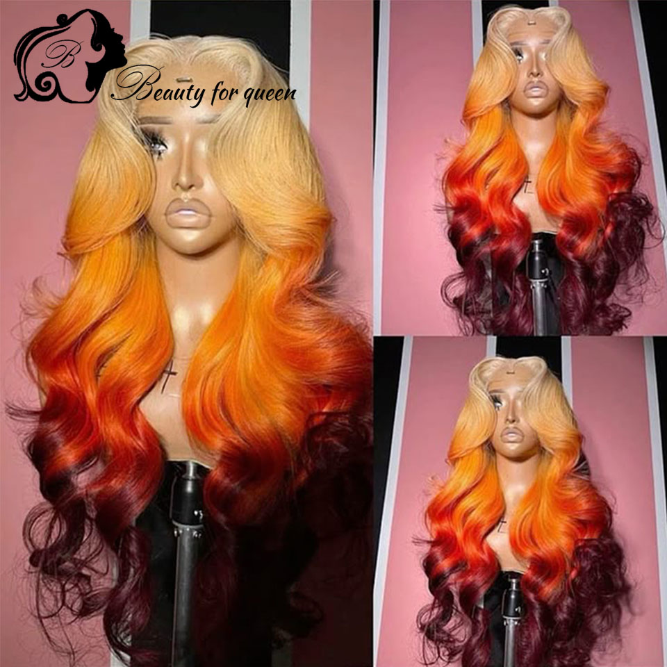 レースフロントストレートグルレスウィッグエクステンション女性 - 613 Blonde Body Wave Lace Front Wig のレビューと価格