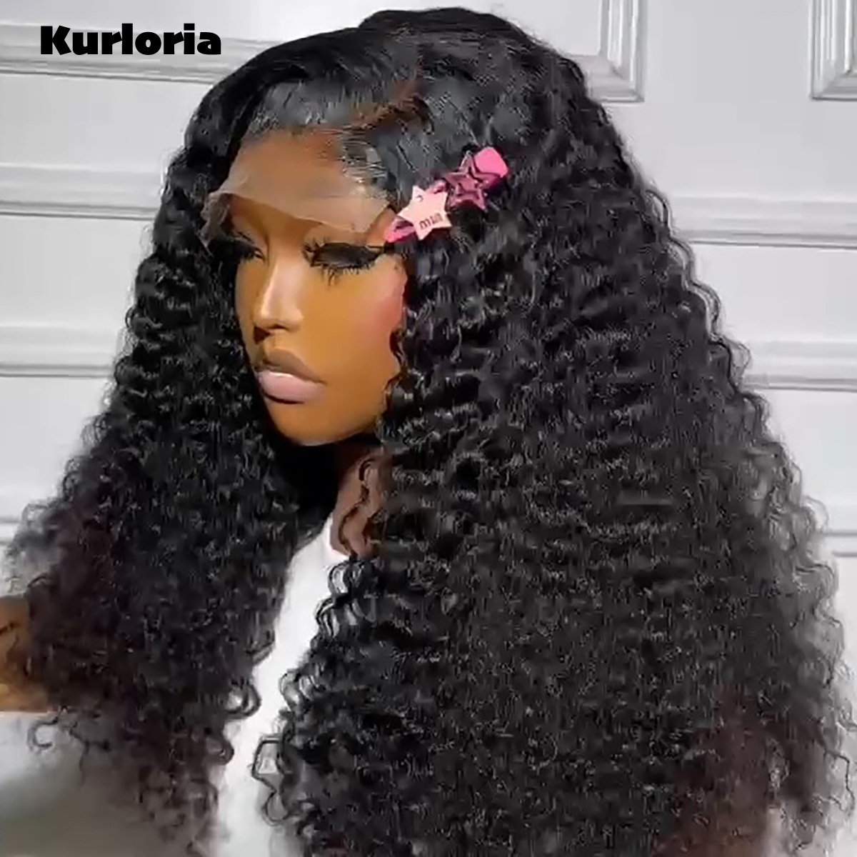 100％人毛を使用した、接着剤不要の300密度のカーリーボブ - Glueless Wear And Go Human Hair Wig のレビューと価格