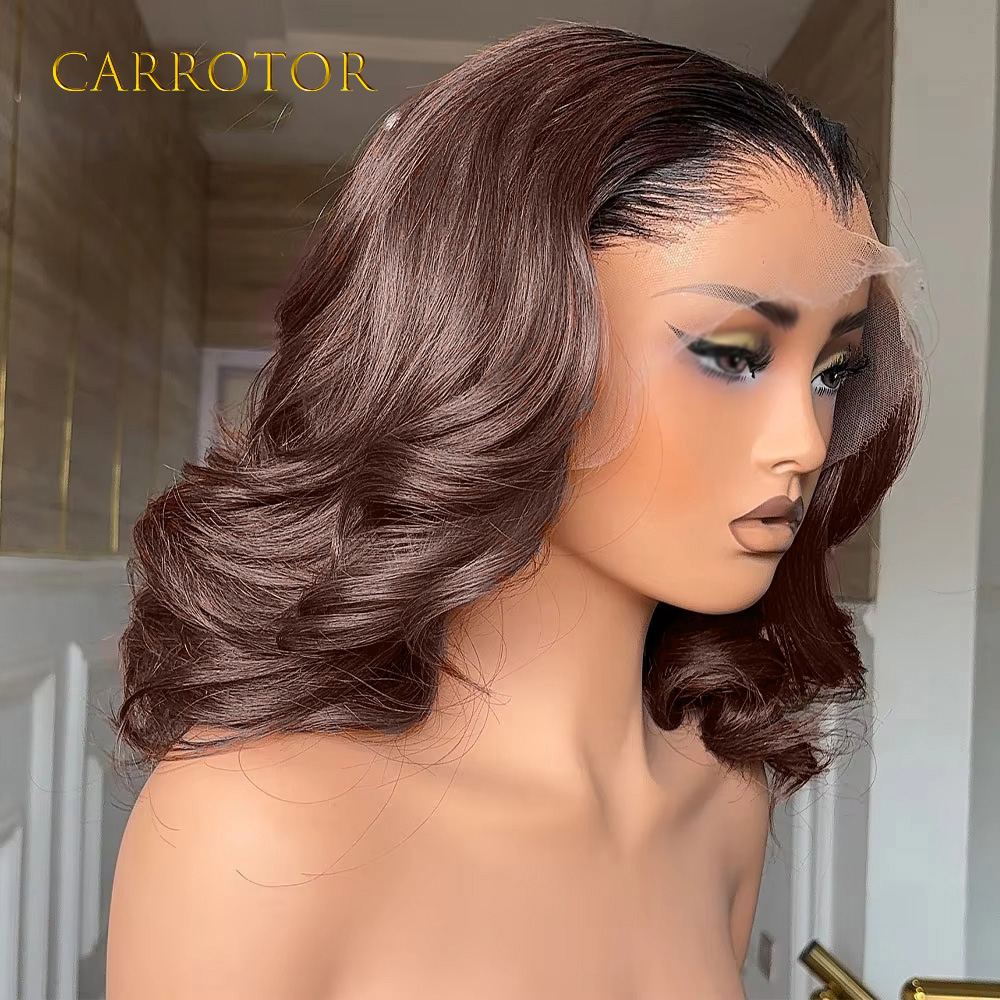 ラゴスヘアラインウィッグ 1b4 オンブレカラー 13x4  - Lace Front Wigs のレビューと価格