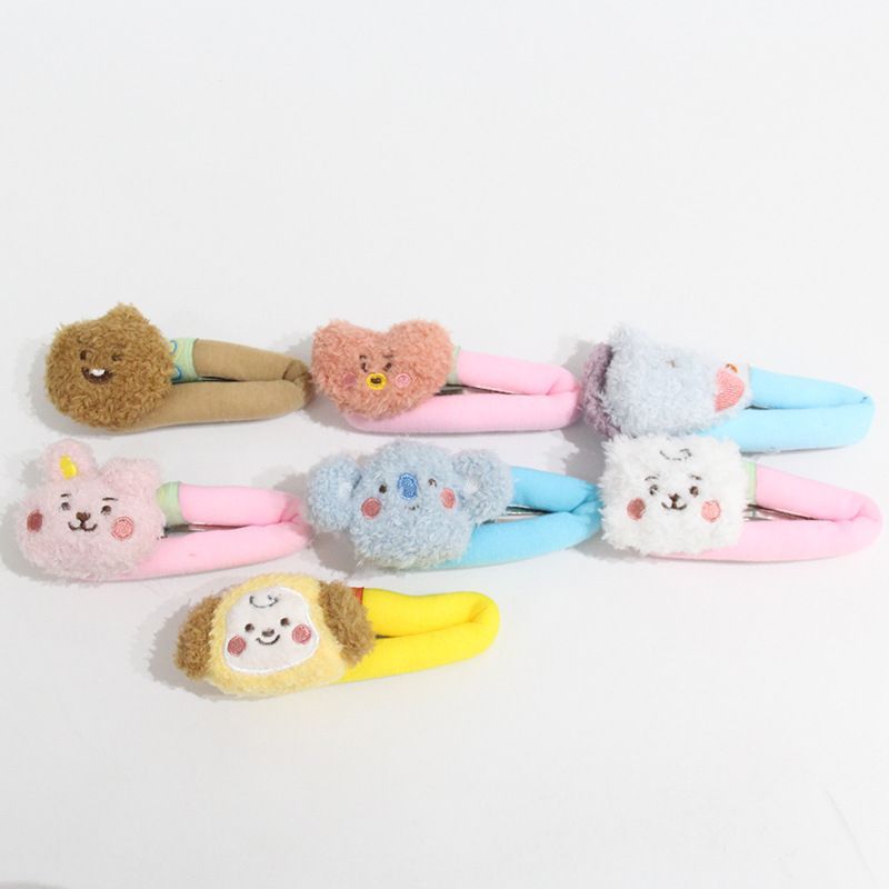 BT21のキャラクターをモチーフにした、かわいいぬいぐるみ風 - Hair Bundles のレビューと価格