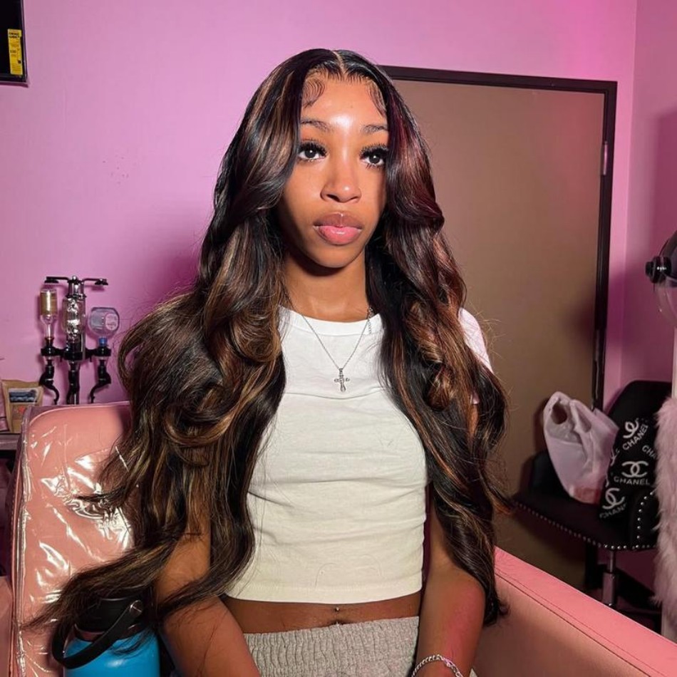 P1B30 ボディウェーブ人毛ウィッグ 13x6 HDレース - Hd Lace Frontal Wig Human Hair Pre Plucked のレビューと価格