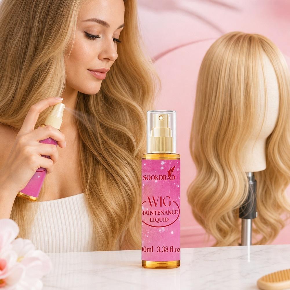 ウィッグ用ケアスプレー 100ml。合成ウィッグ用の洗い流さ - Synthetic Wigs のレビューと価格