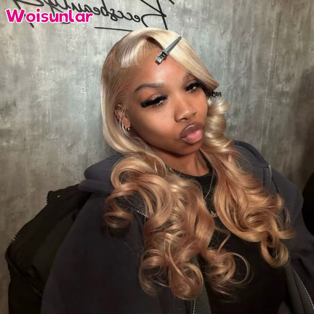 36インチのオンブレ613とライトブロンドのフロントレースウ - 613 Blonde Body Wave Lace Front Wig のレビューと価格
