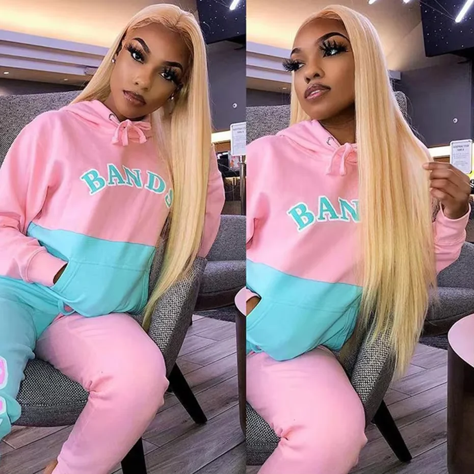 613ブロンド、ストレート、レースフロントウィッグ、人毛、密 - Hd Lace Frontal Wig Human Hair Pre Plucked のレビューと価格